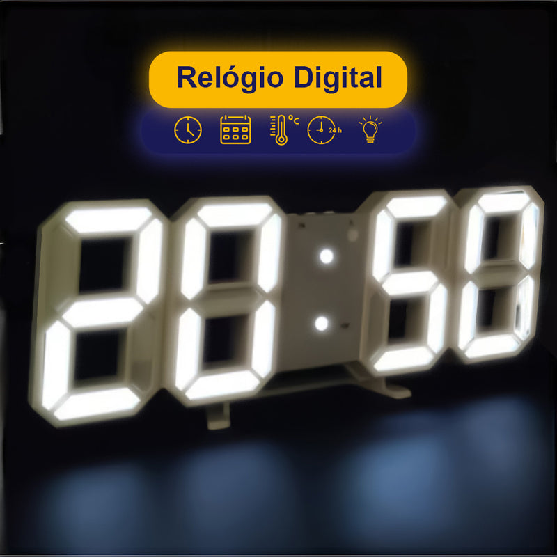 Relógio Digital LED